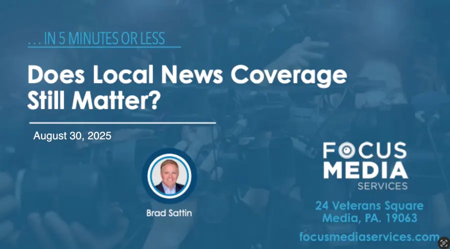 Does local news still matter? Short answer: Yes!